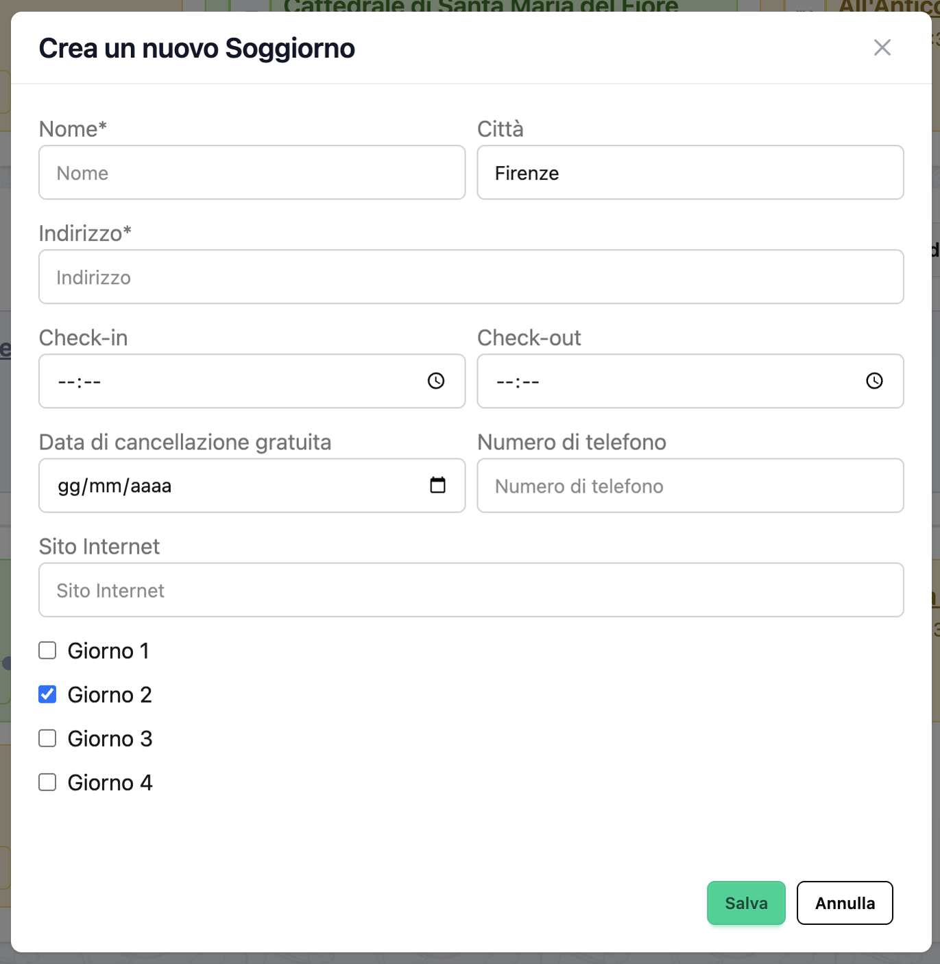 Form Soggiorno